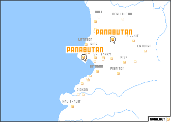 map of Panabutan