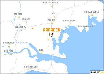 map of Panacea