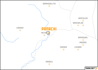 map of Panachi