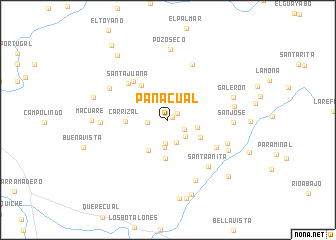 map of Panacual