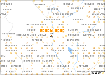 map of Panadugama