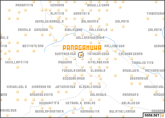 map of Panagamuwa