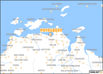 map of Panagboan