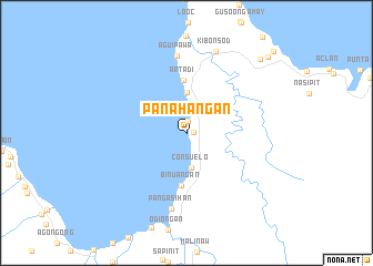 map of Panahangan