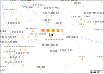 map of Panāhwāla