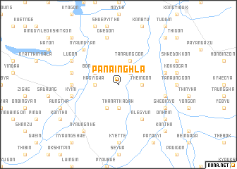 map of Pan-ainghla