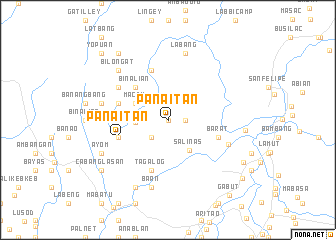 map of Panaitan