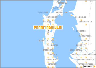 map of Panaiyadimulai