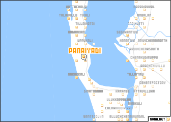 map of Panaiyadi