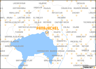 map of Panajachel