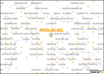 map of Panajachel