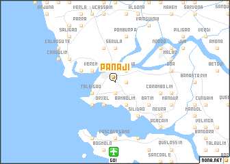 map of Panaji