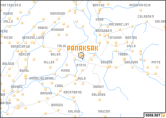 map of Panaksak