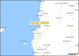 map of Panaktakan