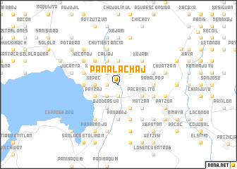 map of Panalachaj