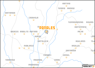 map of Panales