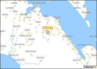 map of Panal