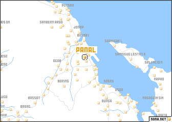 map of Panal