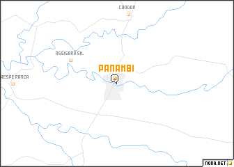 map of Panambi