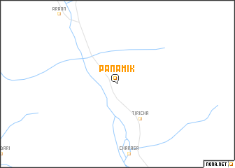 map of Pānāmik