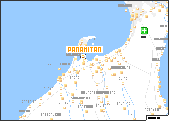 map of Panamitan