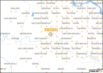 map of Pānāmi