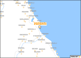 map of Panam-ni