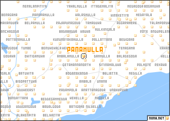 map of Panamulla