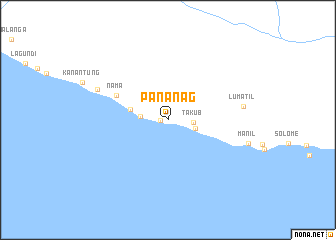 map of Pananag