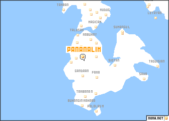 map of Pananalim