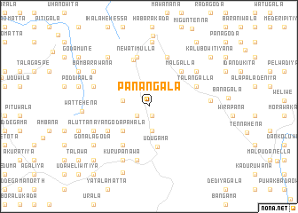 map of Panangala