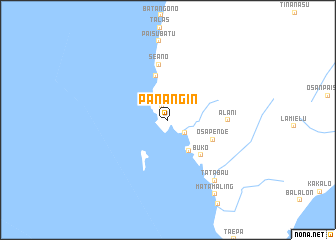 map of Panangin