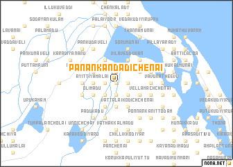 map of Panankandadichenai