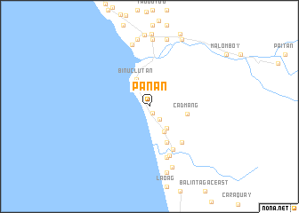 map of Panan