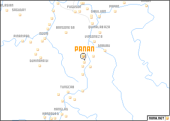 map of Panan