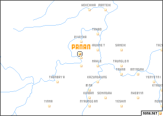 map of Panan