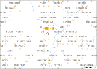 map of Panan