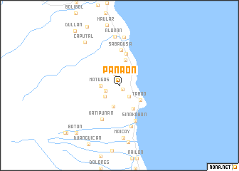 map of Panaon