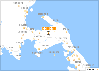 map of Panaon