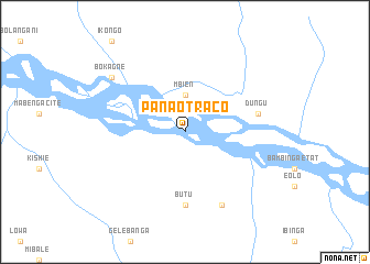 map of Pana-Otraco