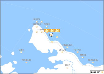 map of Panapai