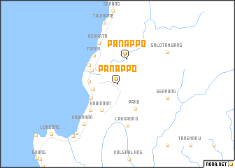 map of Panappo