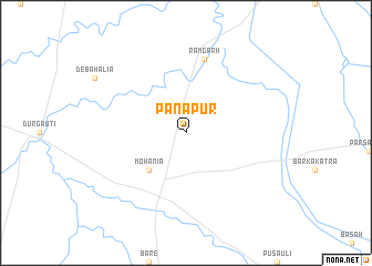 map of Pānāpur