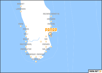 map of Panap