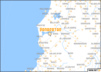 map of Panaratan