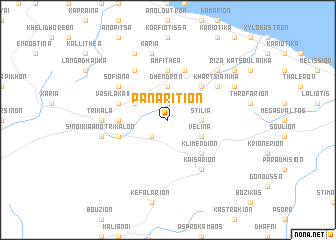 map of Panarítion