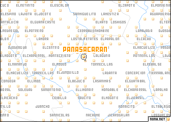 map of Panasacarán