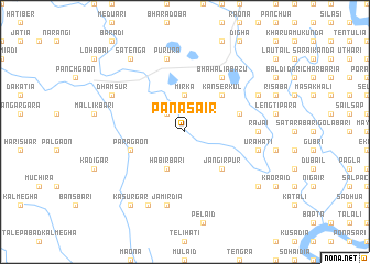 map of Panāsāir