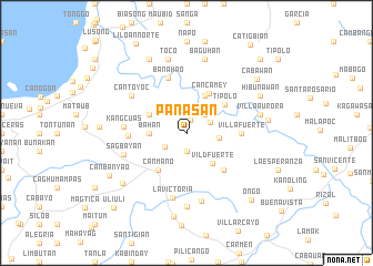 map of Panasan