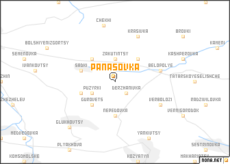 map of Panasovka